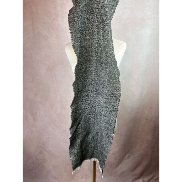 Vintage late 1950s Herringbone Scarf - Picture 4 of 6